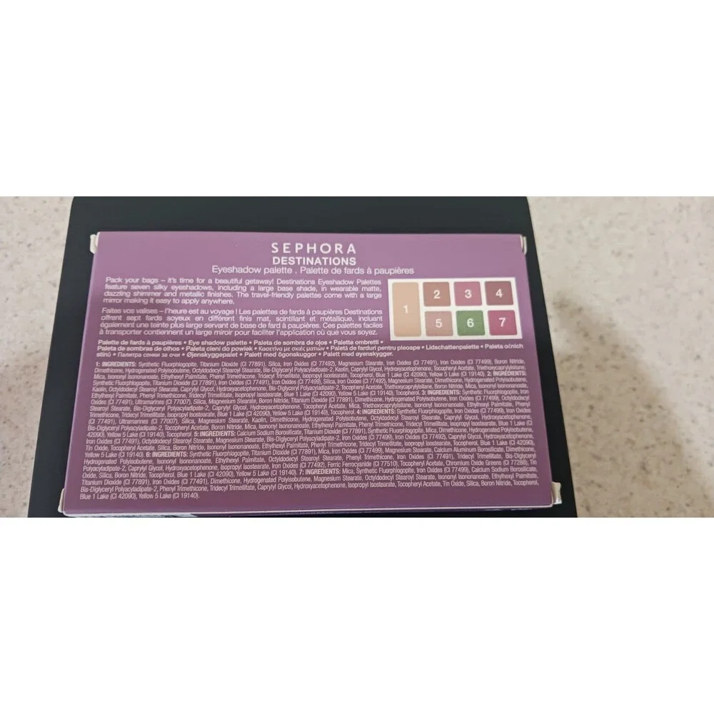 Sephora Destinations Eyeshadow Palette Southern Charm Limited Edition NIB